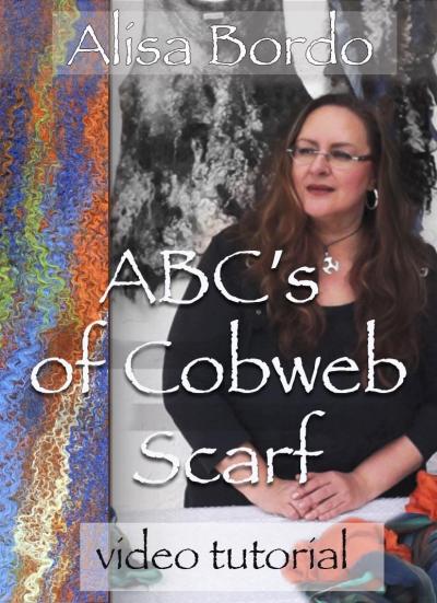 Alisa Bordo's cobweb scarf online video tutorial
